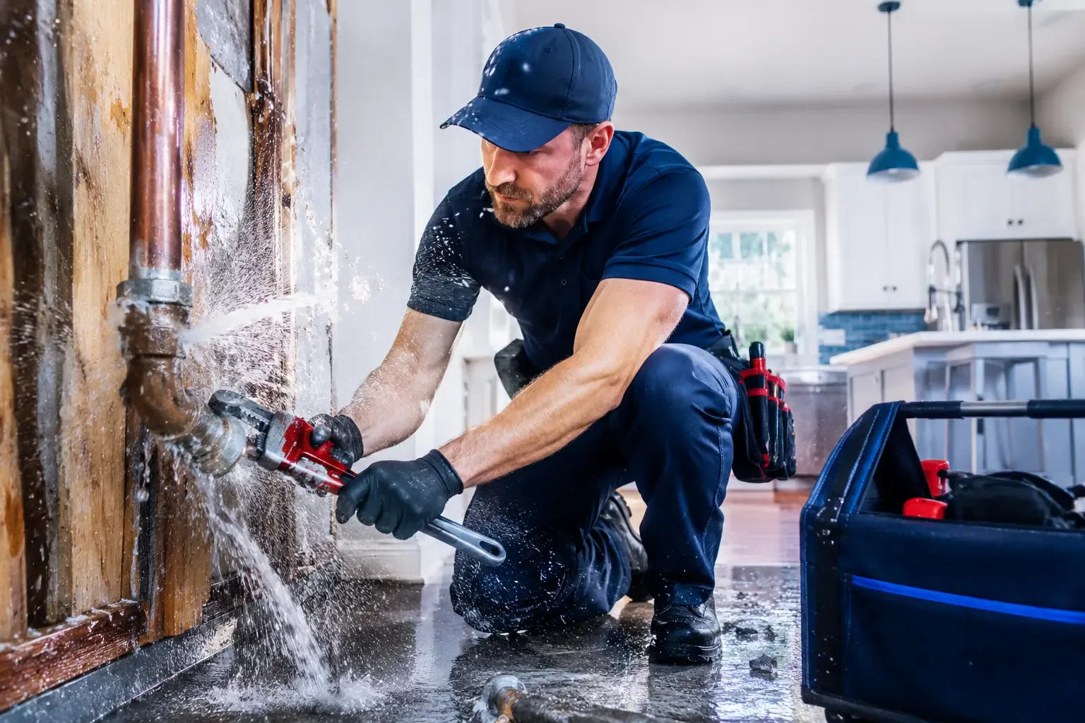 Local emergency pipe repair professionals in Myrtle, MS